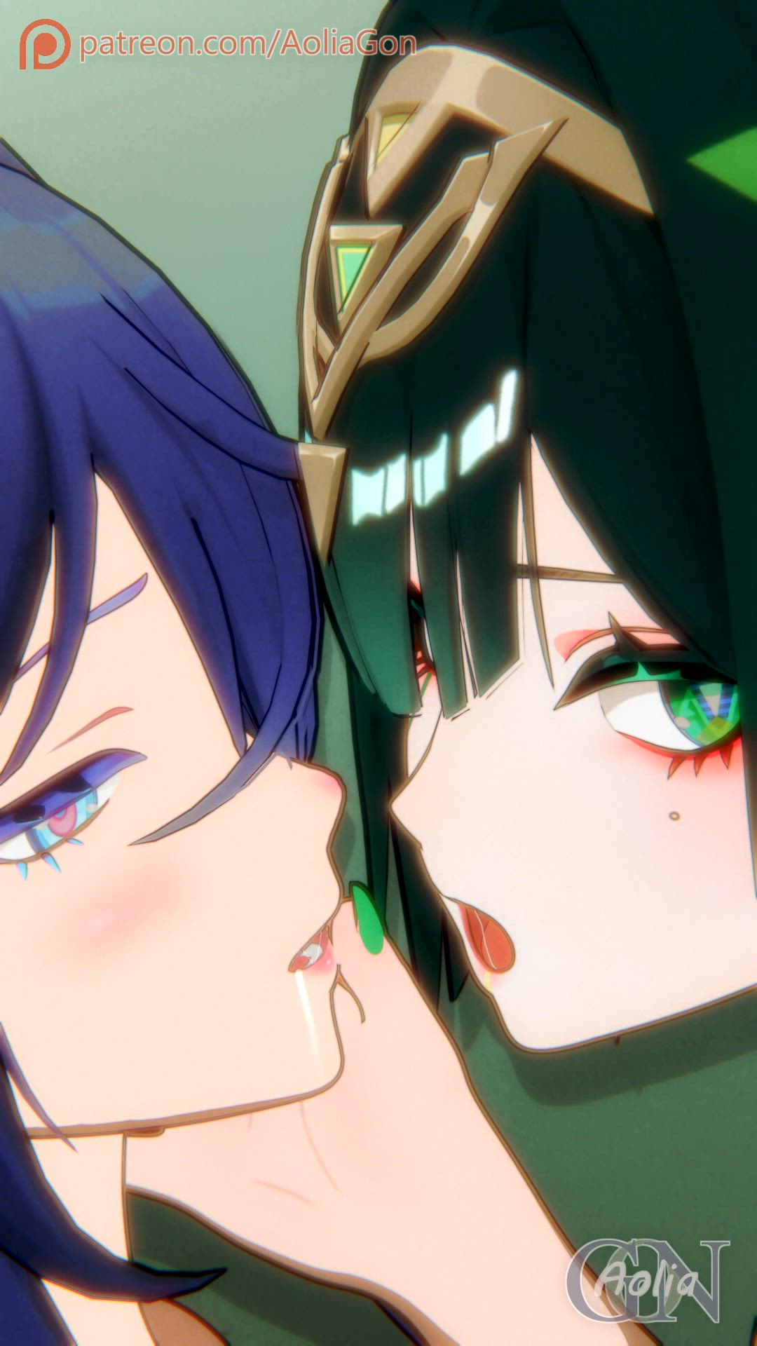 3D Animation Kissing NSFW