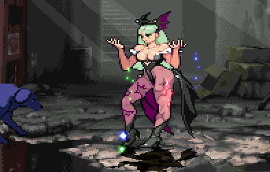 Morrigan Getting Fucked By A