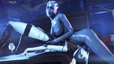 Liara Futa From Mass Effect.
