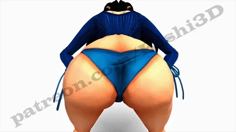 Nico Robin Shaking Ass