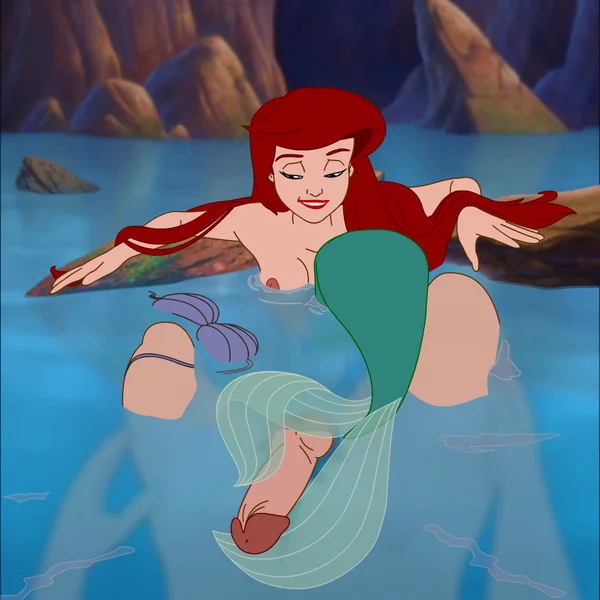 The Little Mermaid Ariel Finjob