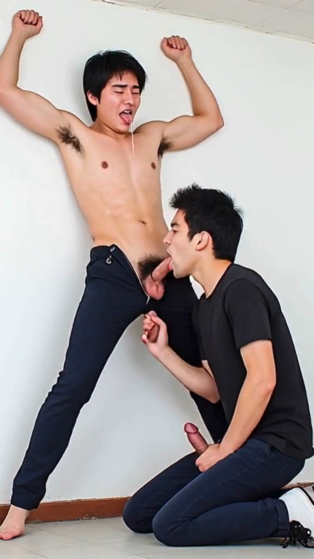 Ai Generated Asian Blowjob Cock