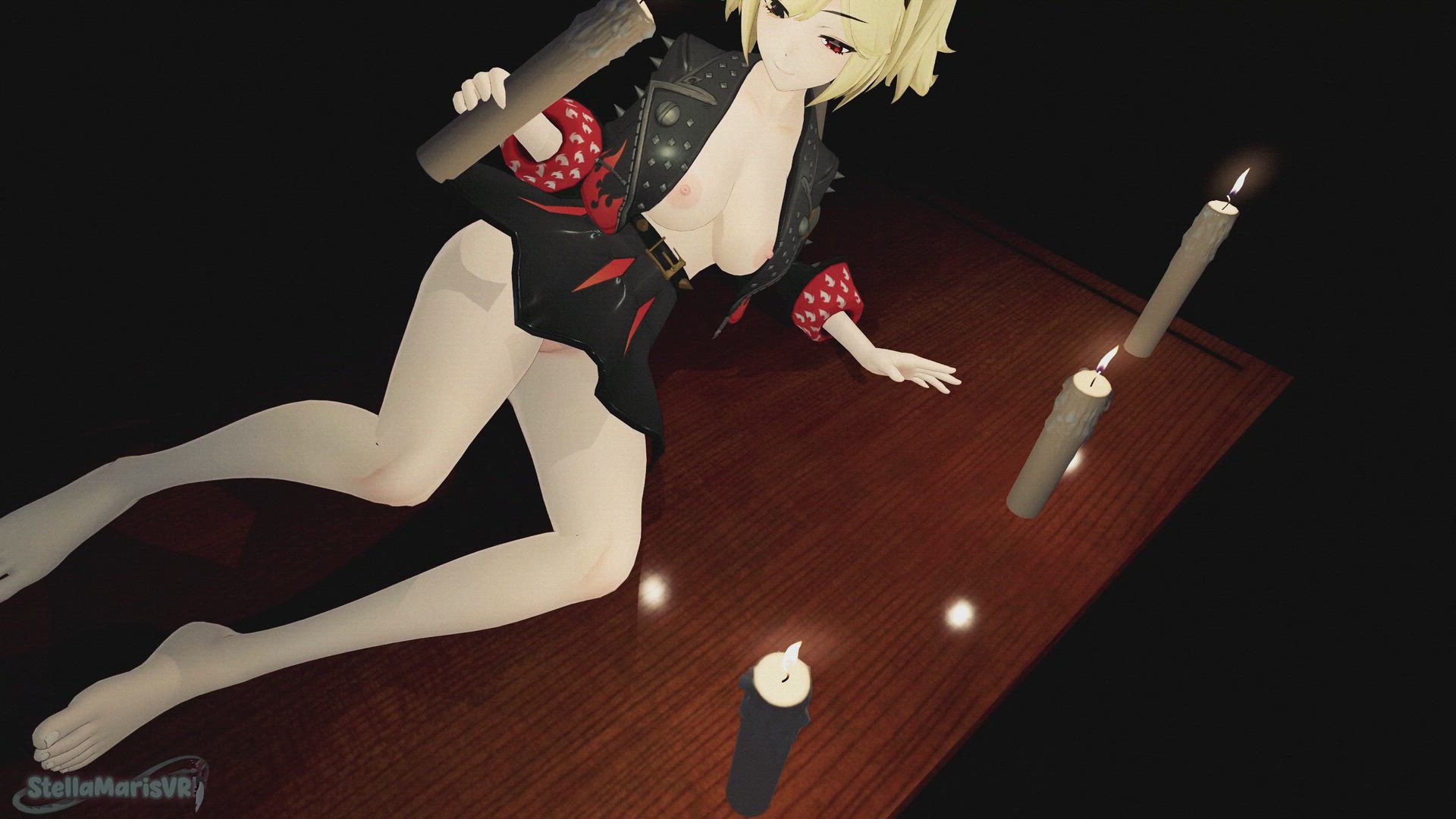 Anime Boobs Candle Wax Hentai