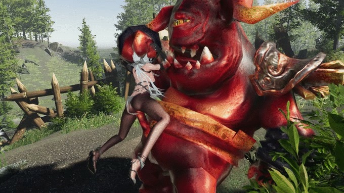 3D Heroine Huge Cock