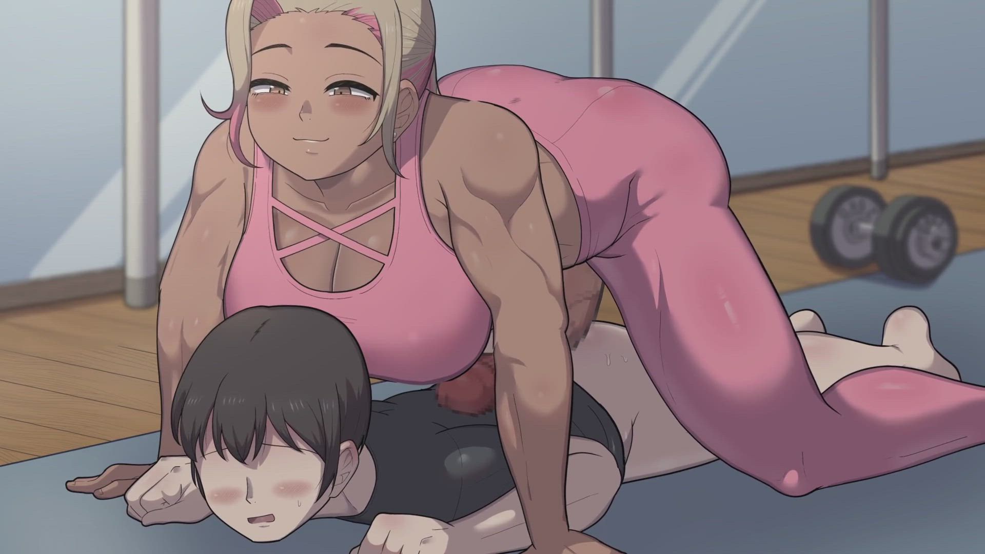 Animation BBC Doggystyle Ebony