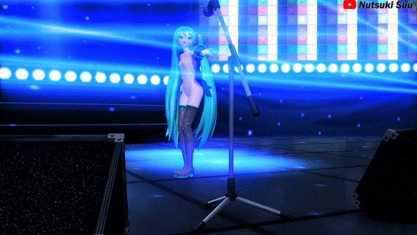 Nude Hatsune Miku Cute Ass