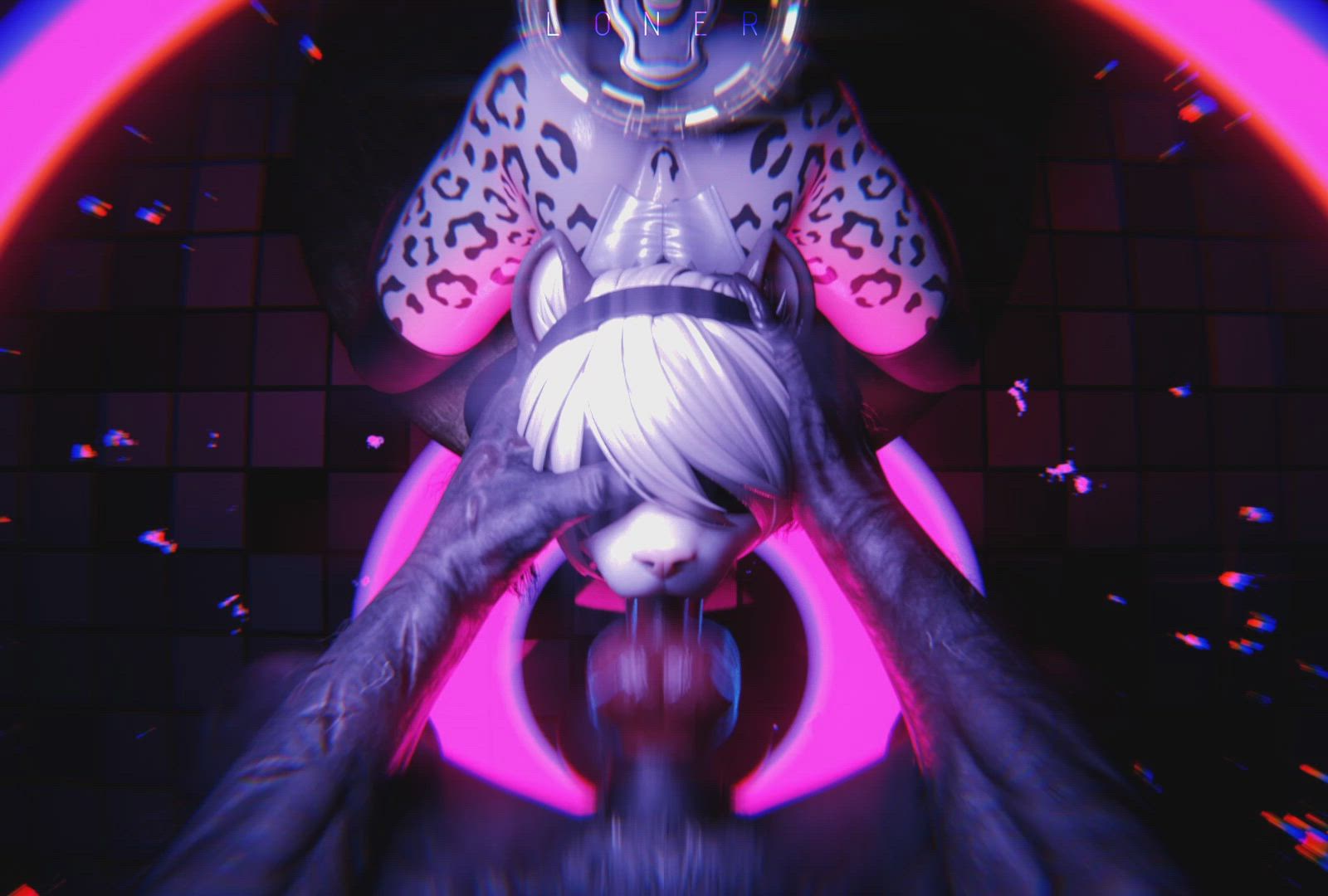 Animation Blowjob Deepthroat Face Fuck