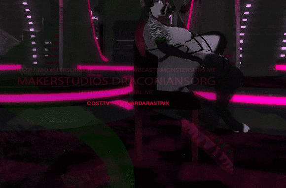 A Pretty Bird Doing Stripper