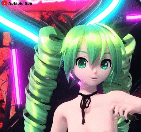 Nude Hatsune Miku Cute Ass