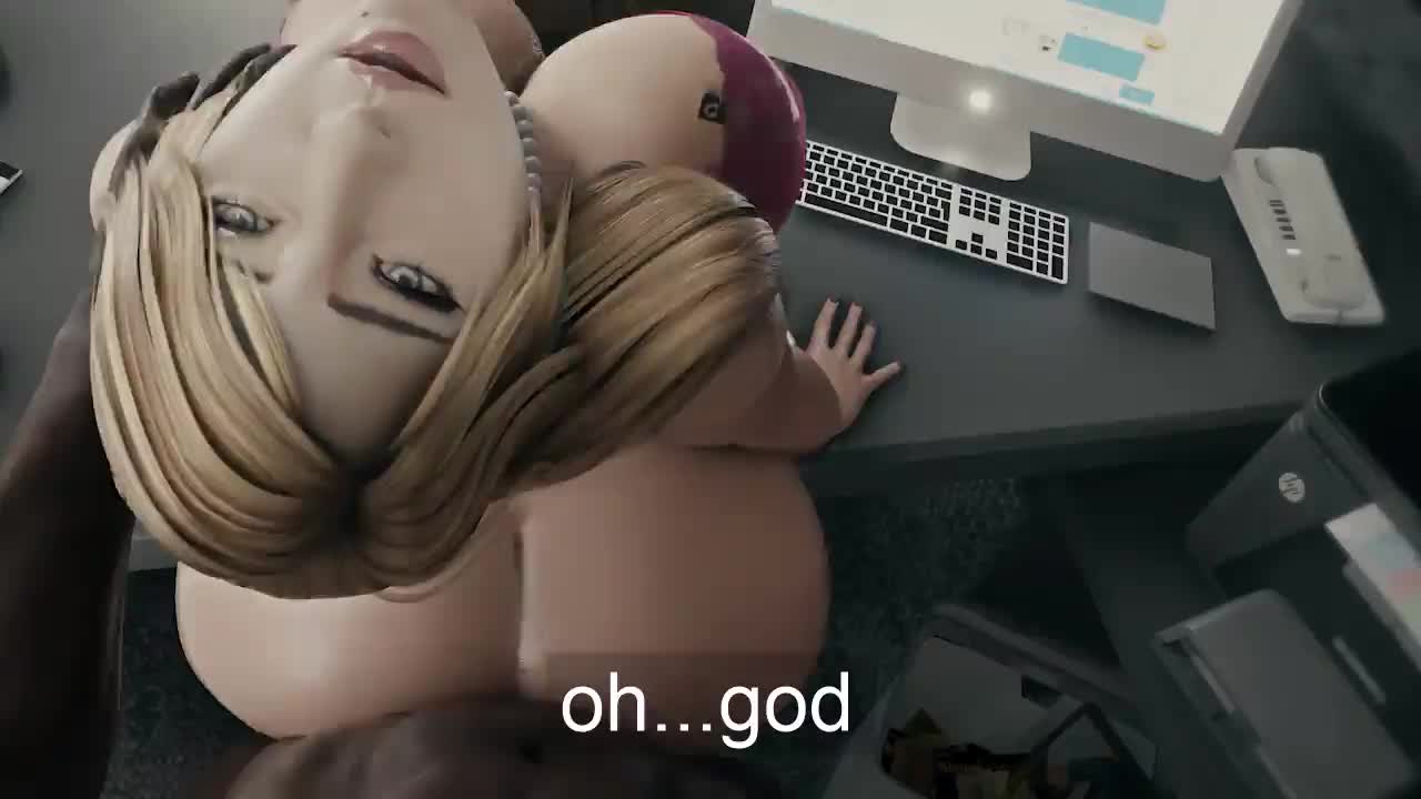 3D BBC Blonde Cheating