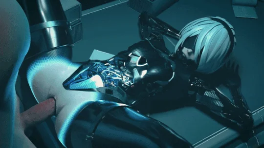 2B Android Orgasm