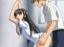 Sexy Dark Haired Brunette Getting