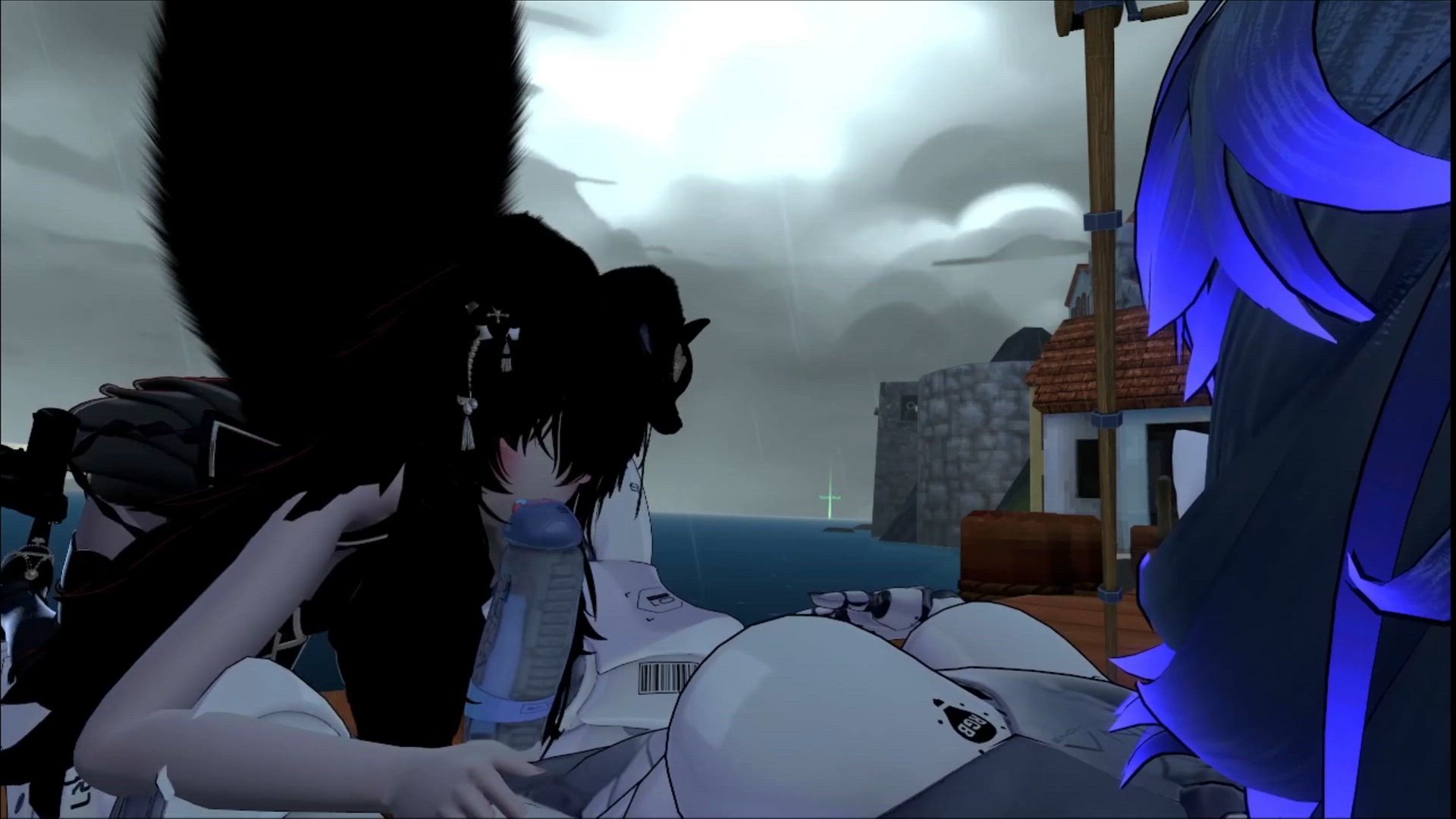 3D Amateur Blowjob Boobs