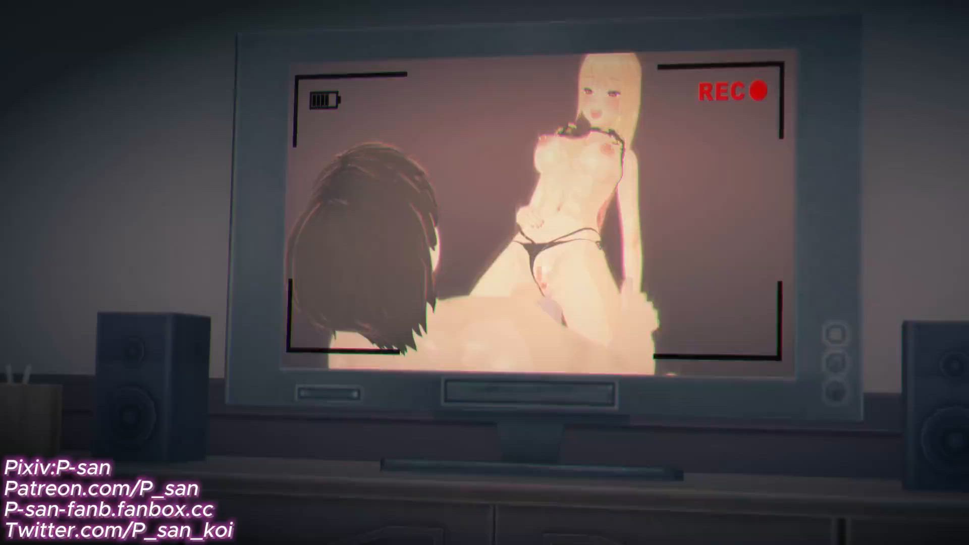 3D Animation Anime Cheating