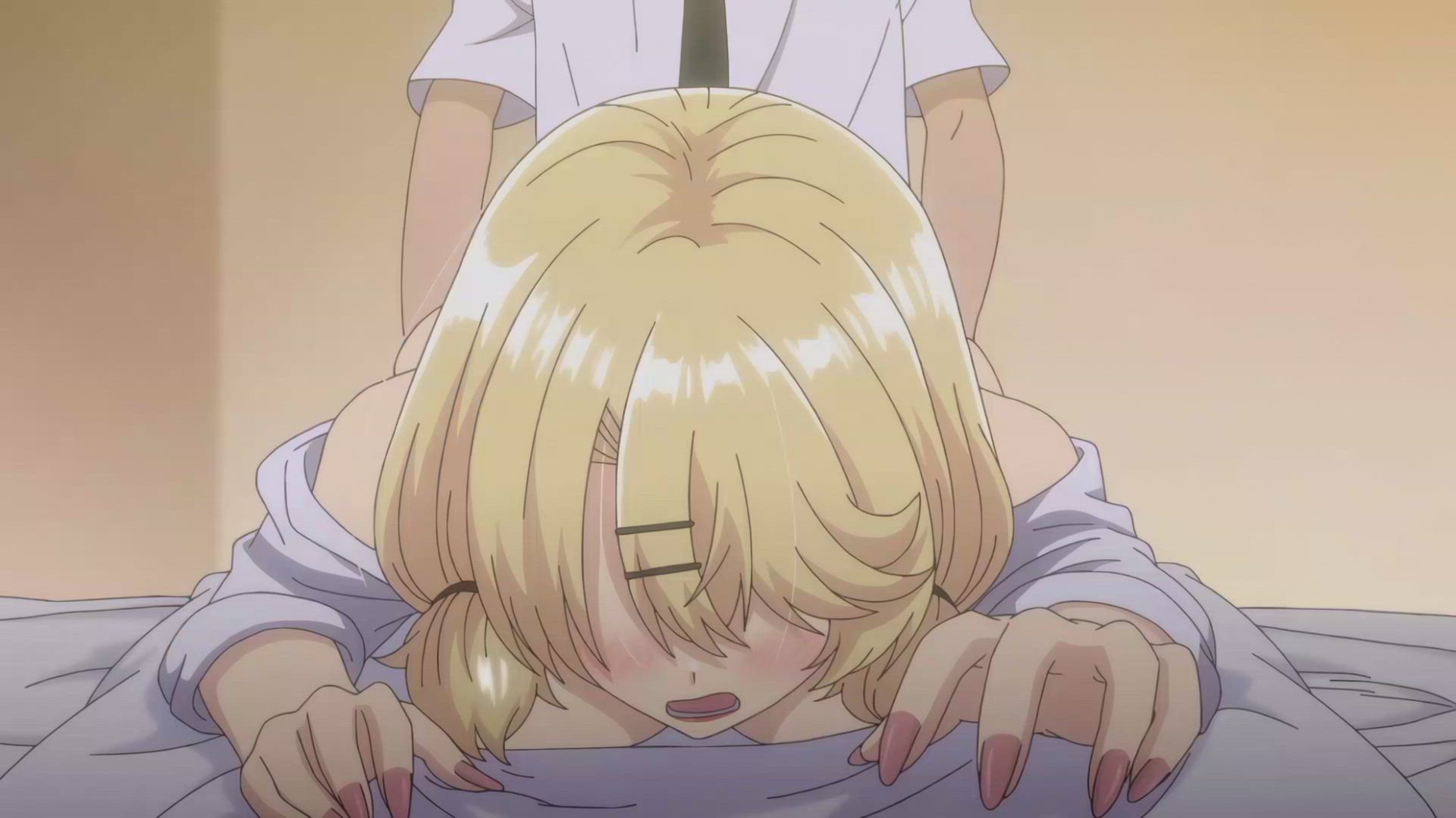 Ahegao Anime Blonde Condom