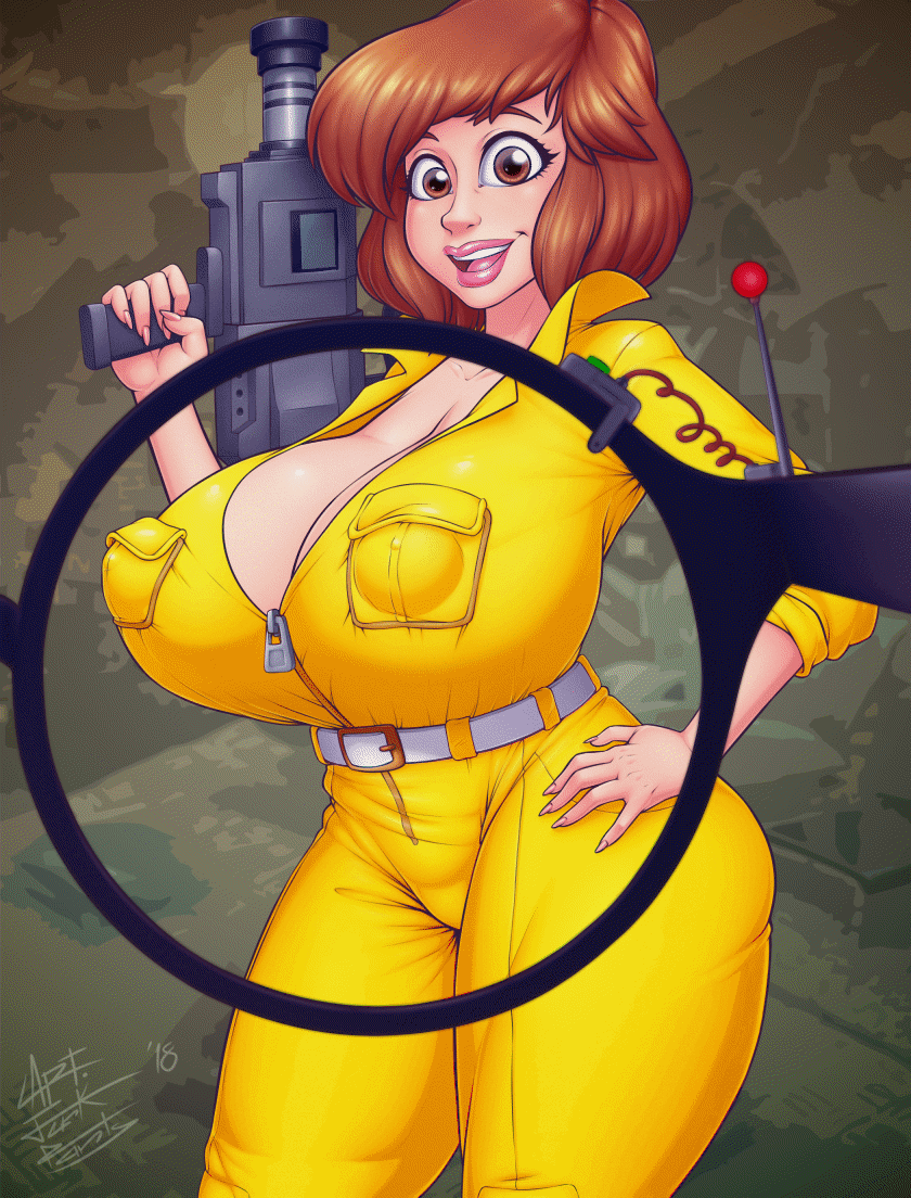 April O'Neal X-Ray Vision