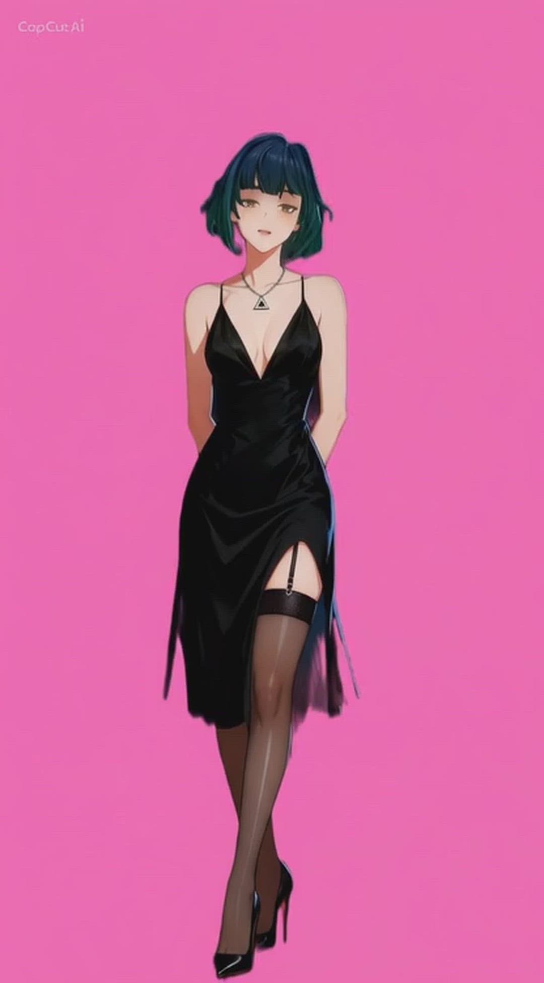 Animation Dress Girlfriend Hottie