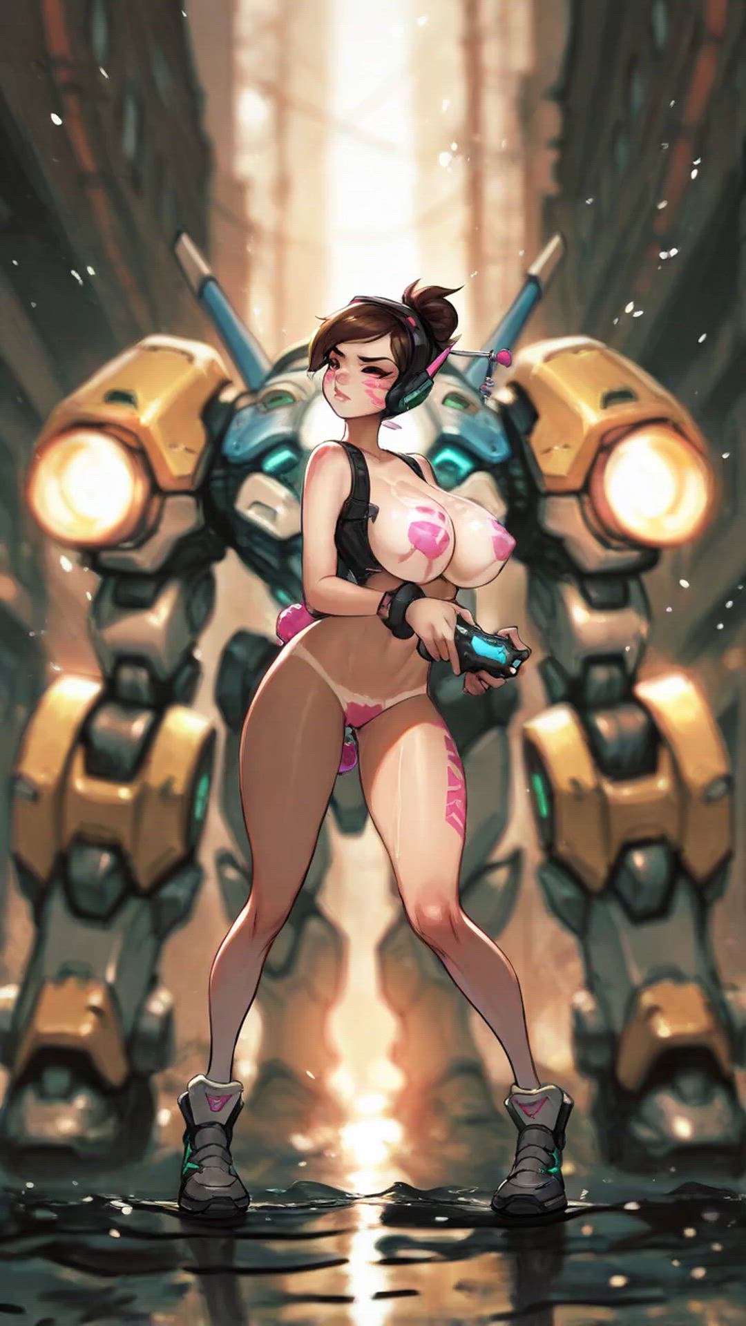 Ai Generated Animation Big Tits Dance