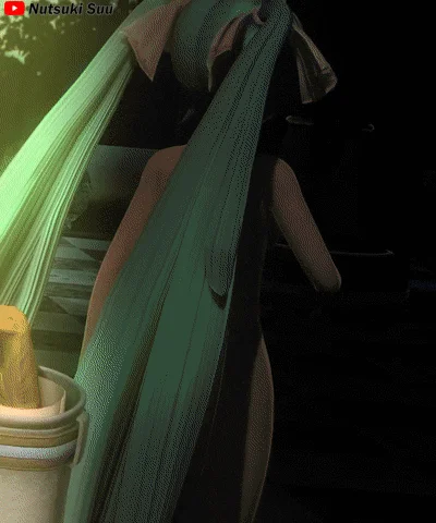 Nude Hatsune Miku Cute Ass