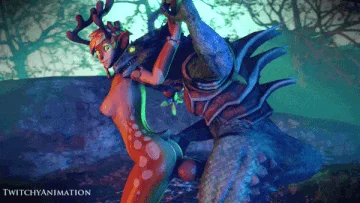 Enraptured By A Fawn.