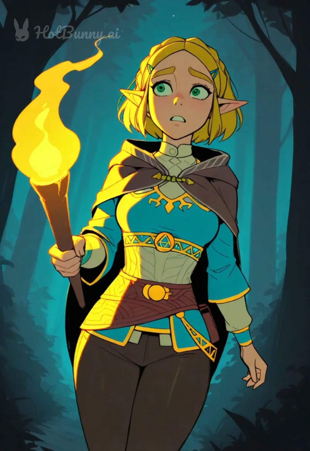 Ai Generated Hentai Princess Zelda