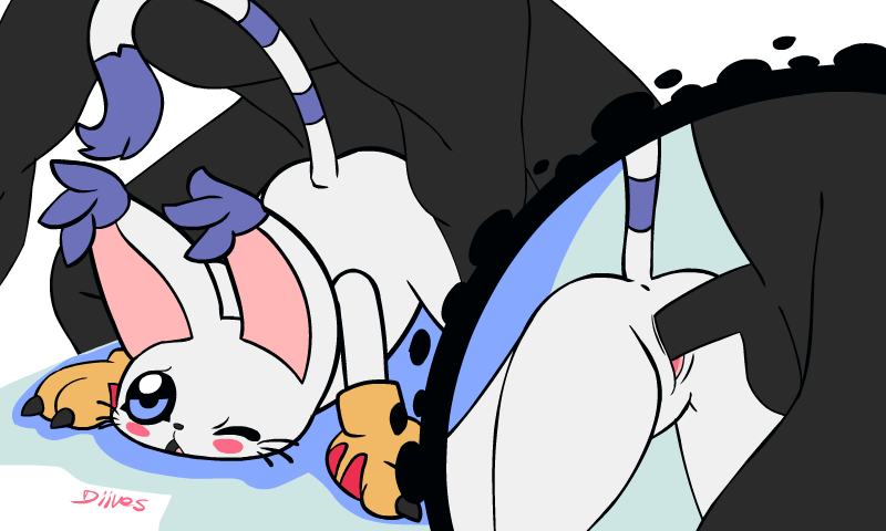 Gatomon Taking It From Behind