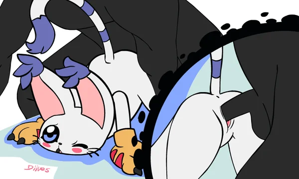 Gatomon Taking It From Behind