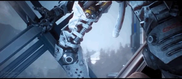 Robot Dumps Load On Daisy