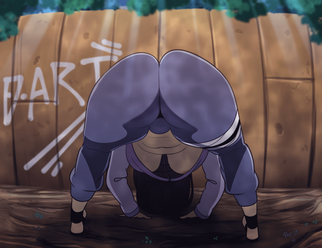 Hinata Twerking For Her Village