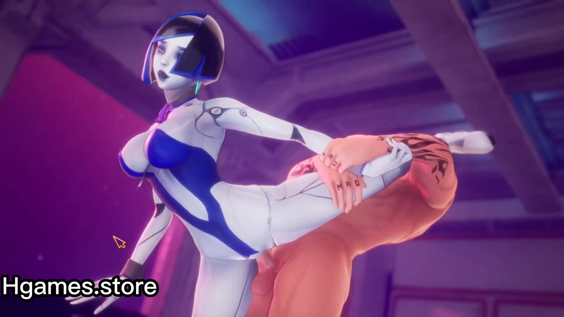 Adult Game Animation Monster Girl Robot