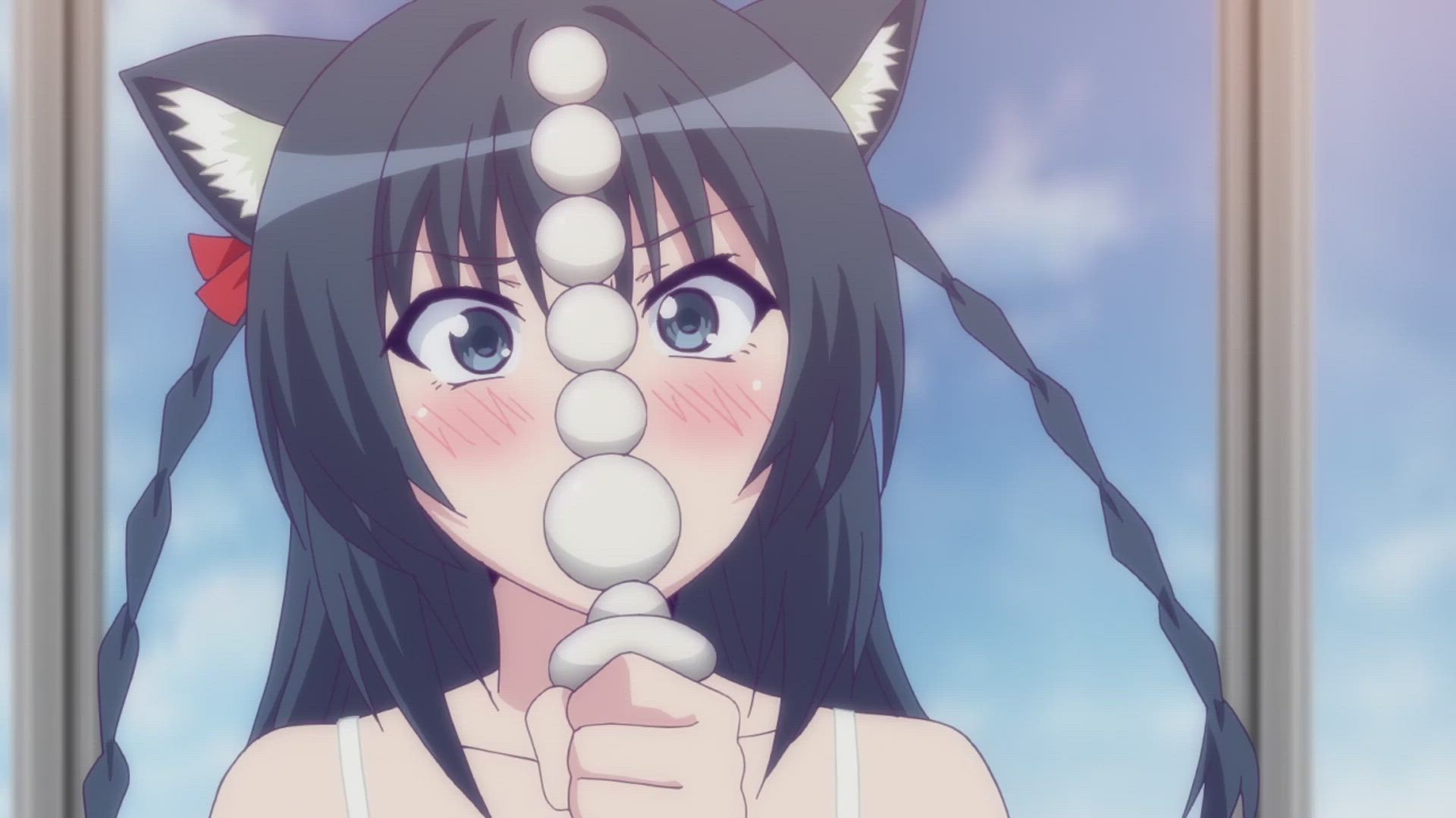 Anal Beads Anime Catgirl Ecchi