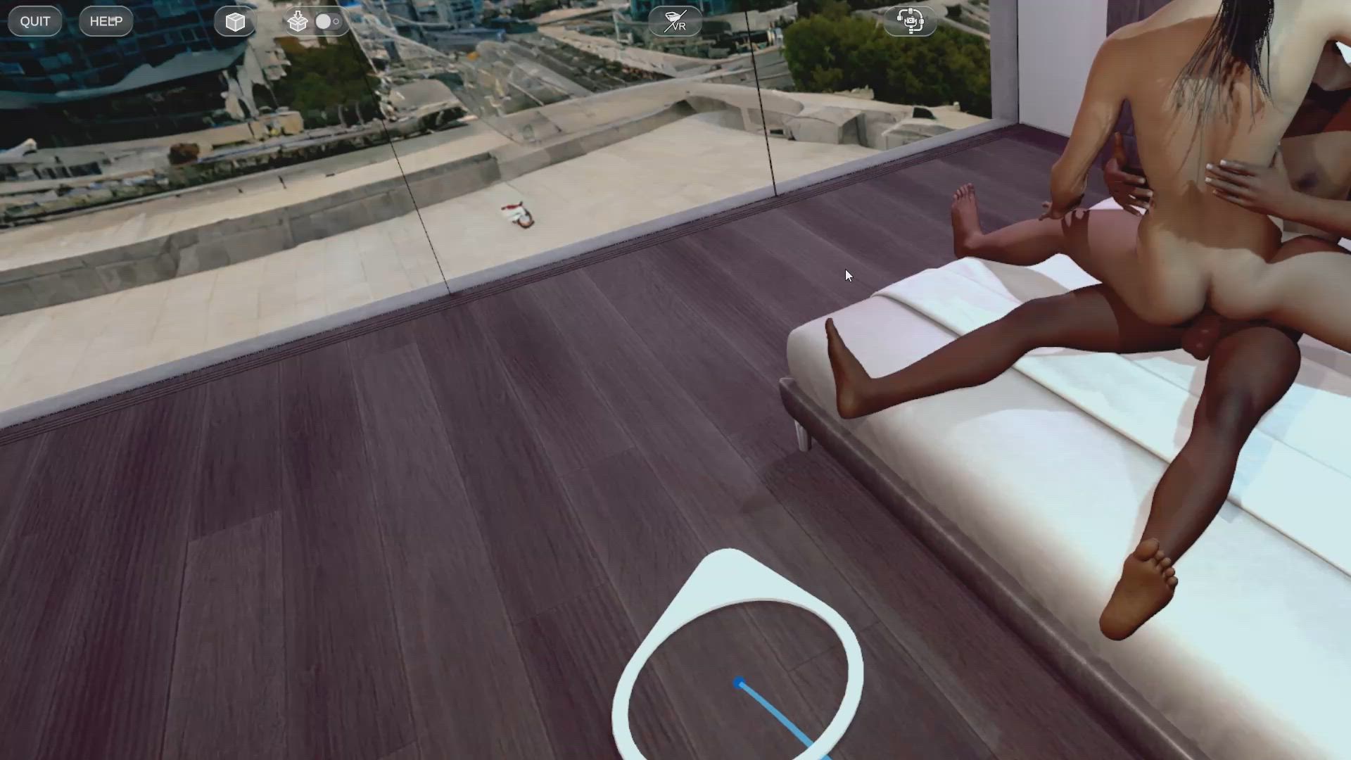 3D Adult Game Animation Couple