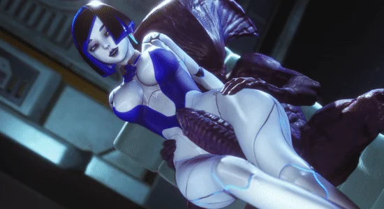 Robo Hot Chick Pussy Teased