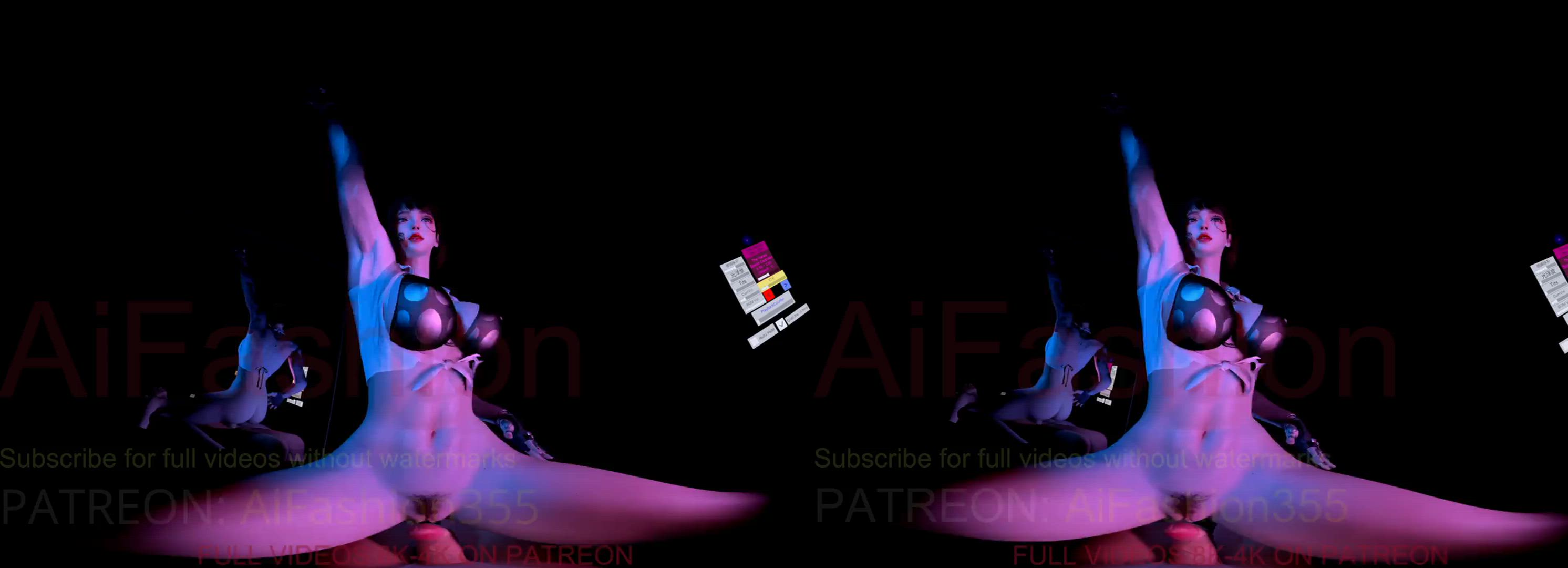 3D Animation Dance Lapdance