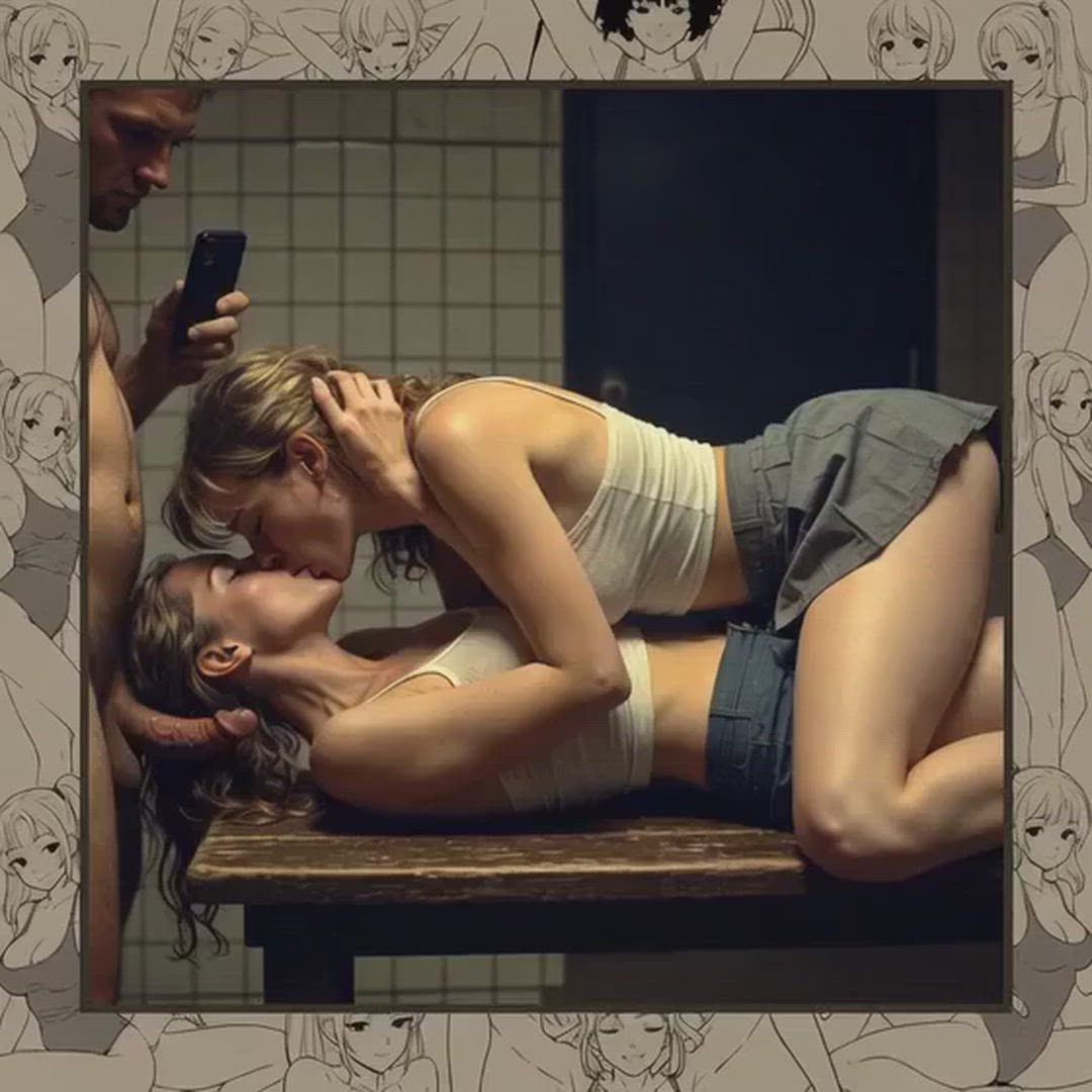 Ai Generated Amateur Cumshot Kissing