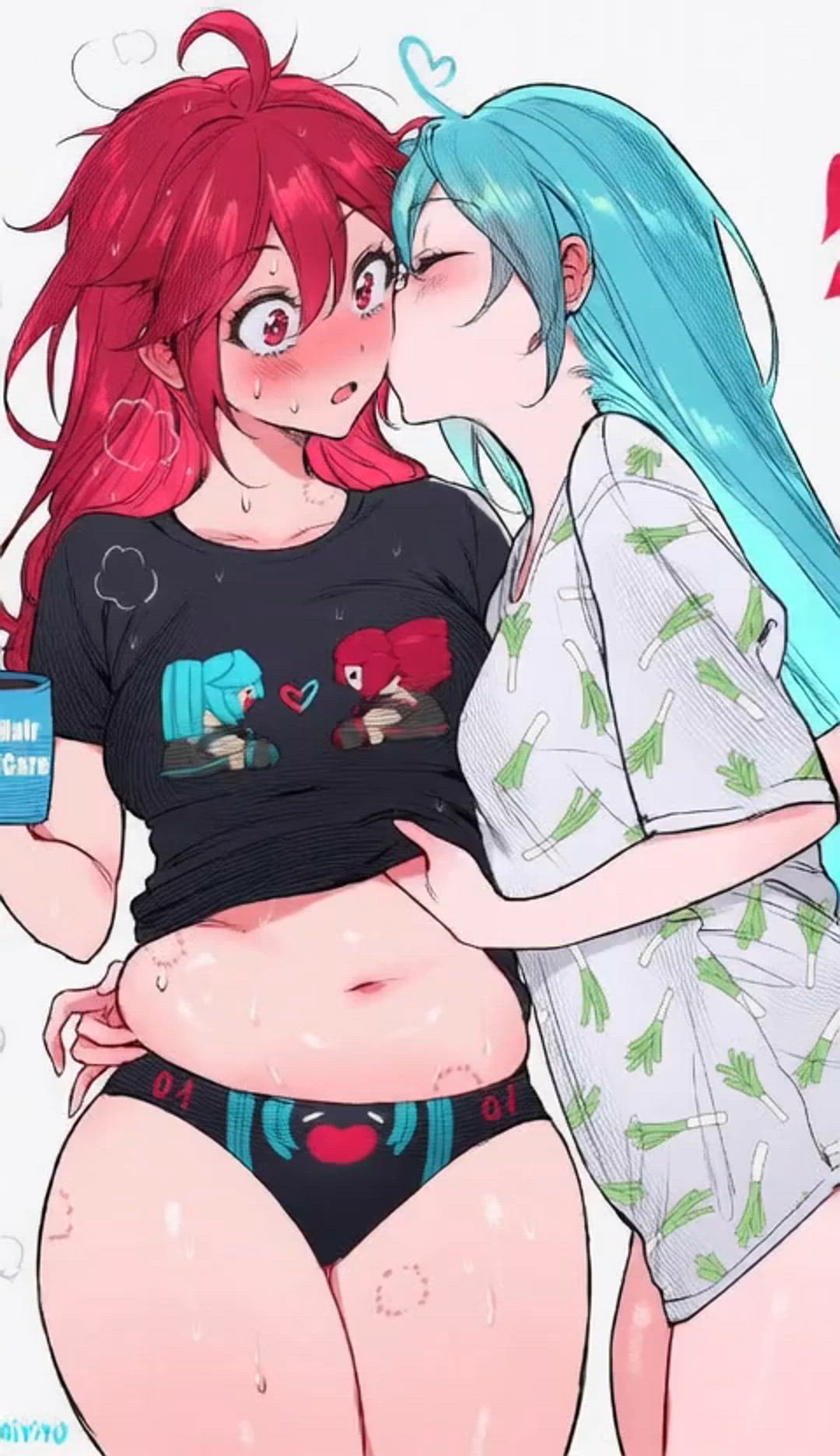 Anime Big Tits Hentai Lesbian