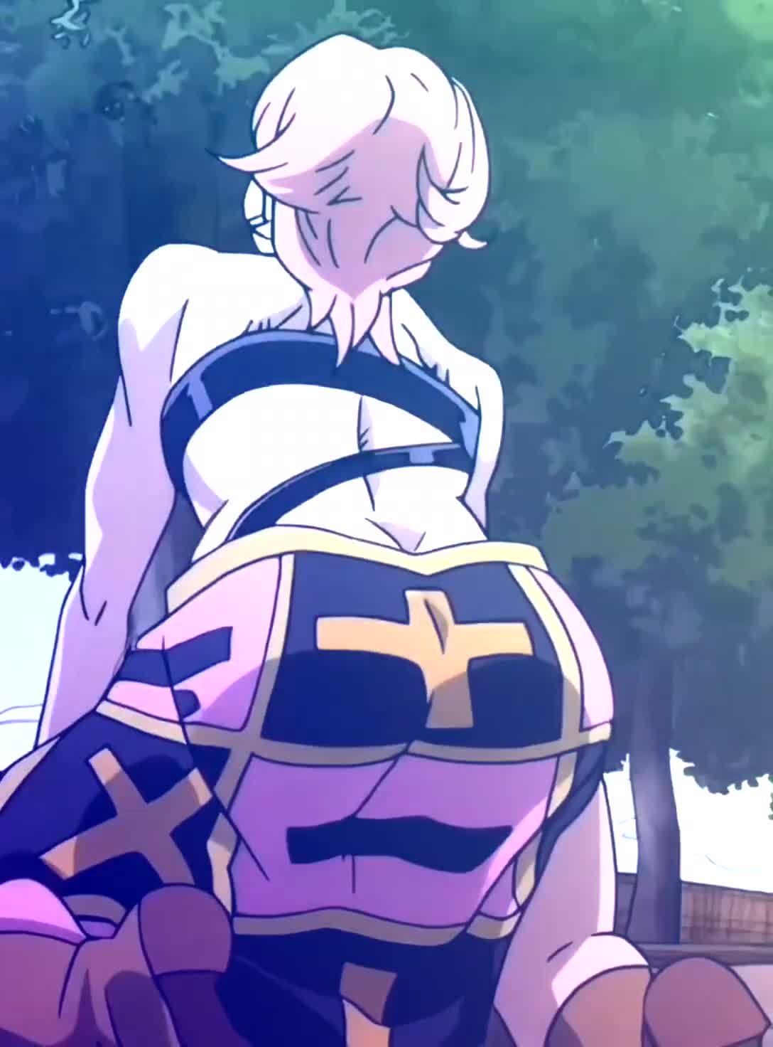 (AI) Trish Una Twerk reggaeton -hentai