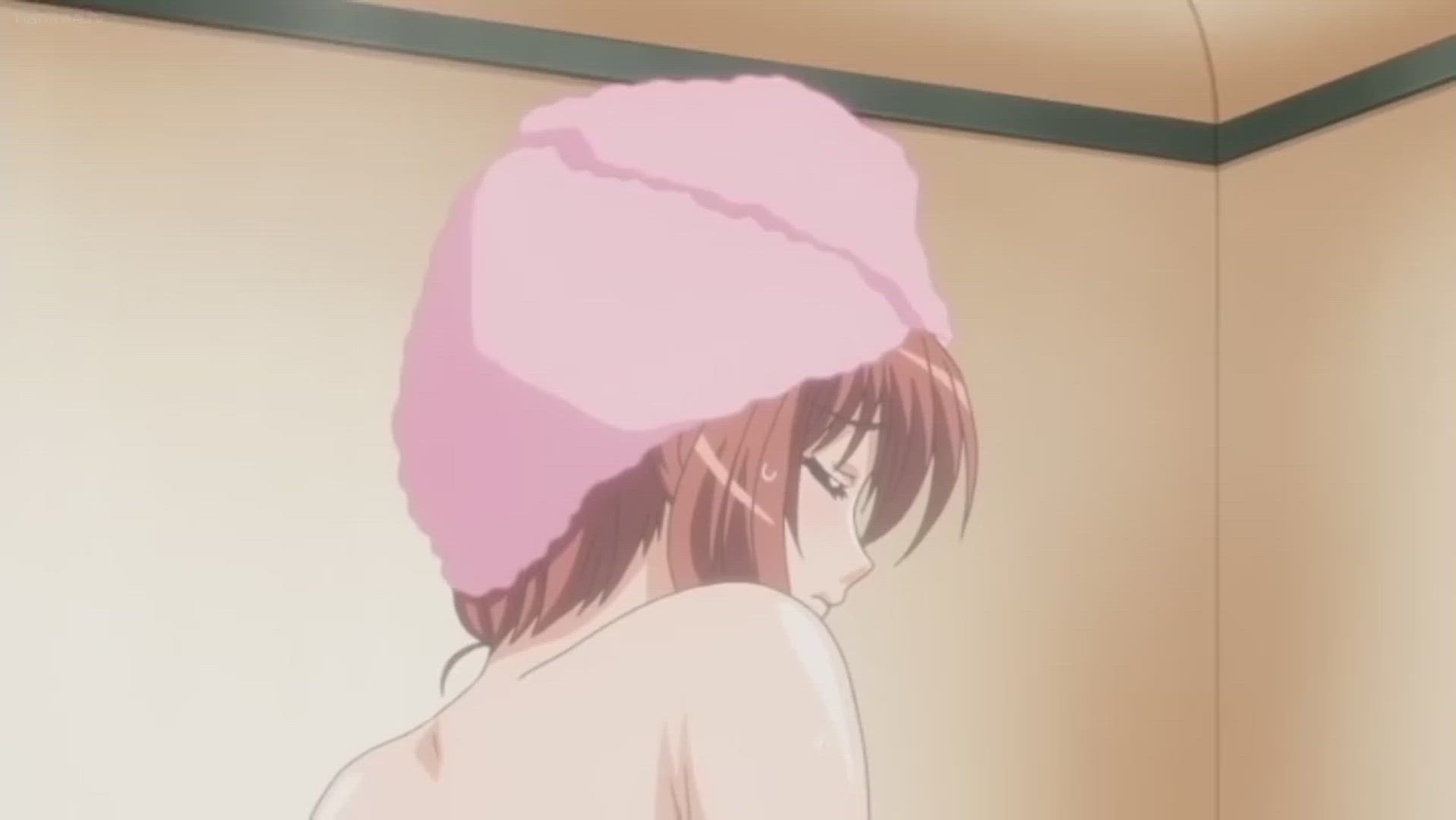 Anime Bathroom Big Tits Censored