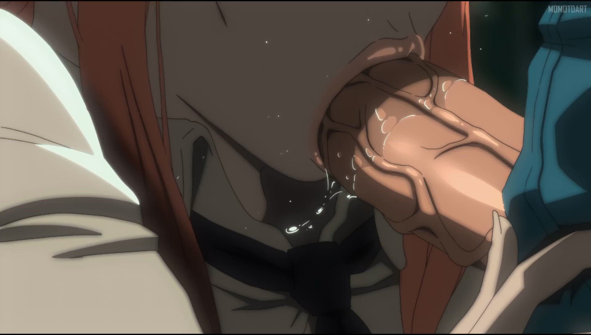 Animation Anime Bouncing Tits Face Fuck