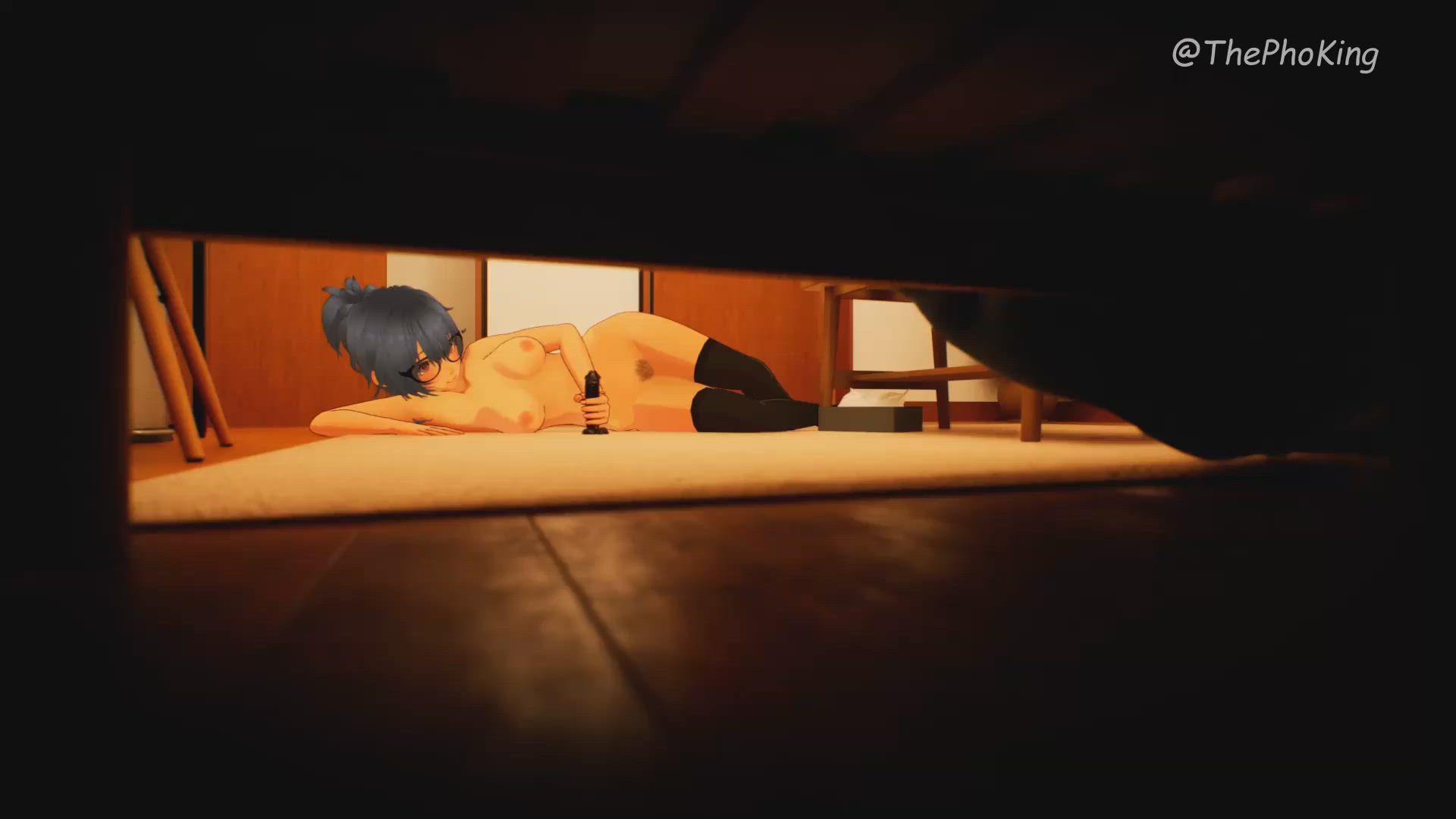 3D Animation Dildo Glasses