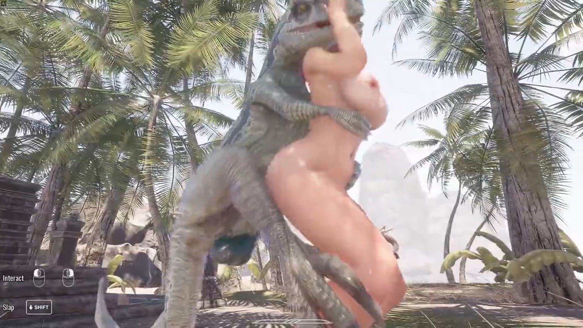 3D Adult Game Alien Animation