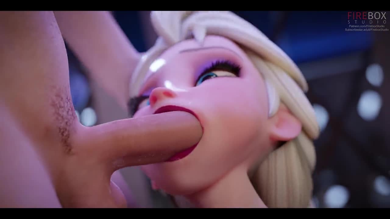 Fucking Elsa's Face // Frozen Rule 34 Hentai