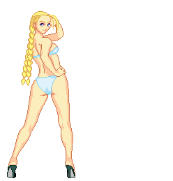 Pixel Art Cammy Hot