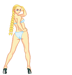 Pixel Art Cammy Hot