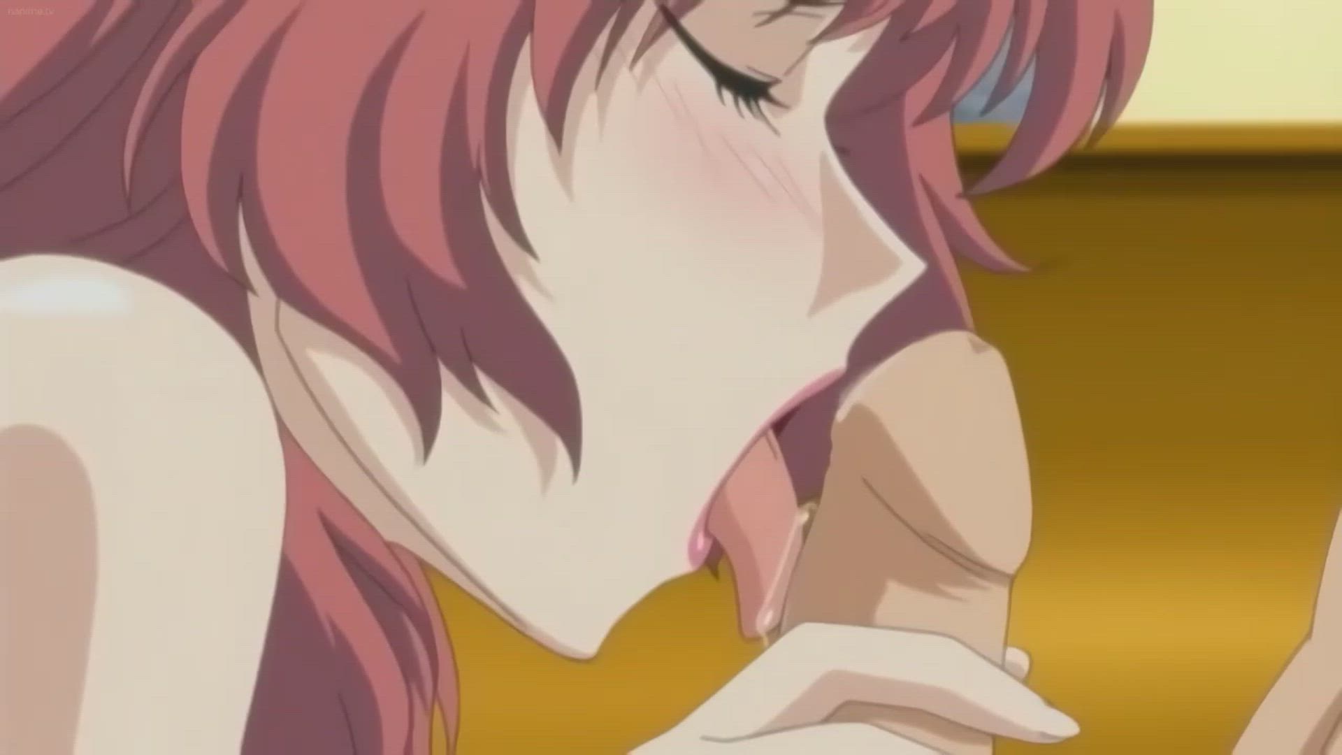 Anime Big Tits Blowjob Cum