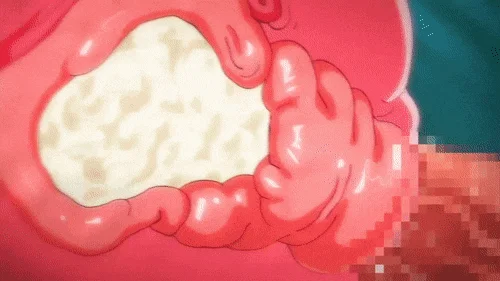 Cock Pushes Through Cervix Into