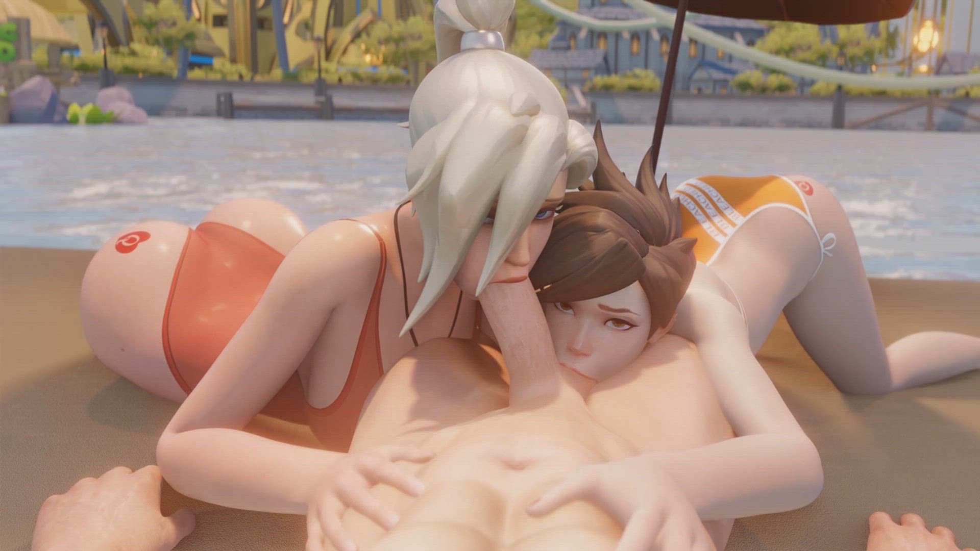 Animation BBC BWC Bending Over