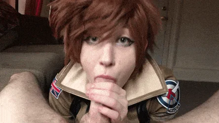 Real Tracer Blowjob And Cum