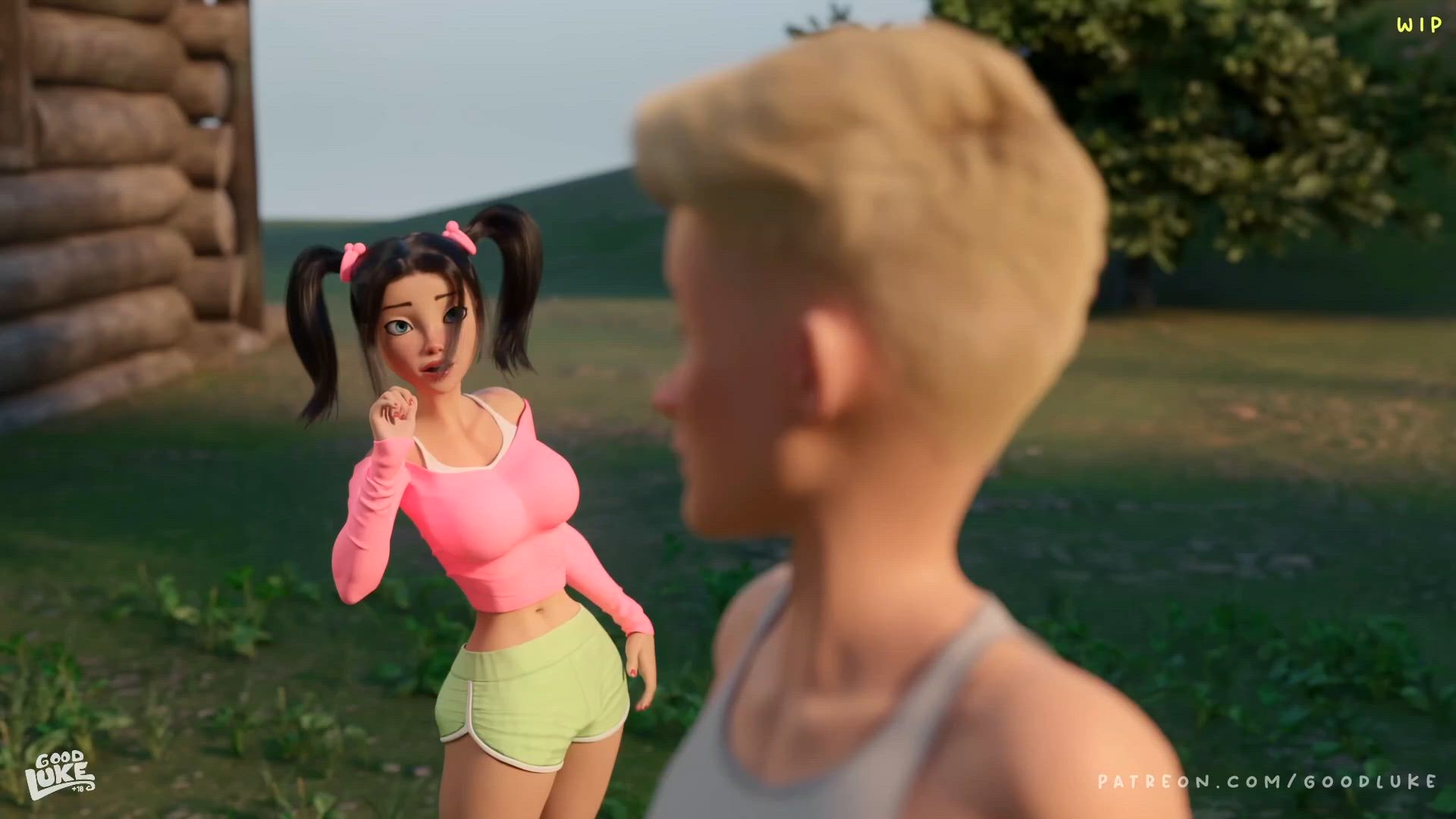 3D Animation Big Dick Big Tits