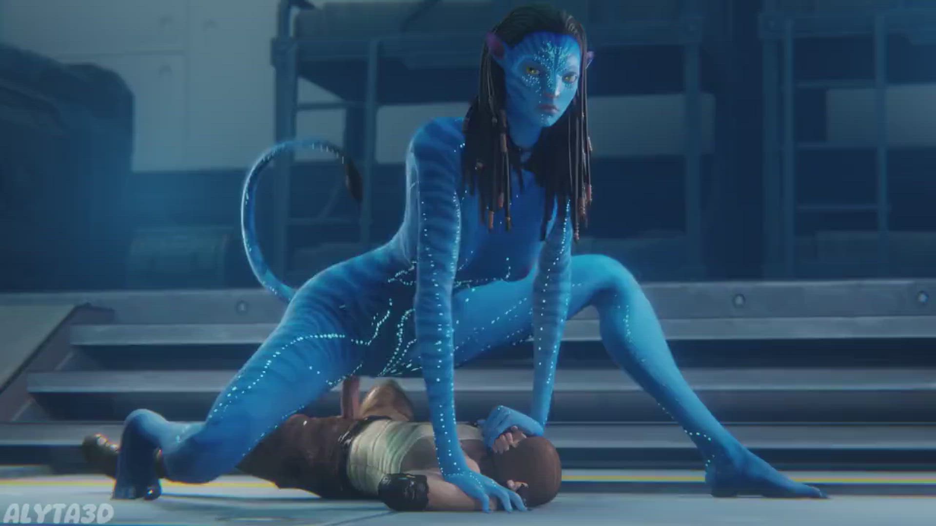 Alien Animation Bubble Butt Cowgirl